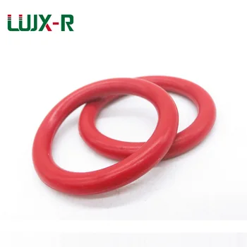 LUJX-R 5.7 mm Grosime Oana Inel de Etanșare Silicon Rosu Garnituri de Etanșare VMQ O-Ring Șaibă OD30/35/45/55/65/70/75mm de Tip 