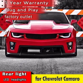 Noua Masina de Styling Lampă de Cap-pentru Chevrolet Camaro Faruri Camaro Faruri LED DRL Hid Bi-Xenon, Accesorii Auto