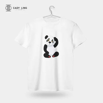 Drăguț Tricouri Femei sau bărbați Streetwear Panda Grafic Teuri FashionPrinted Femei Topuri Amuzant Casual Vintage sex Feminin Tricou