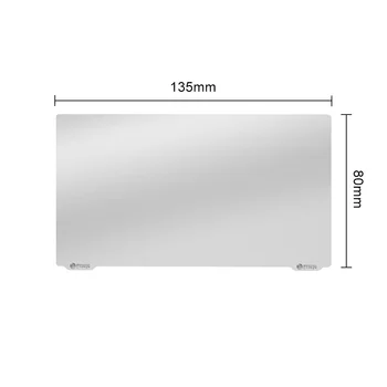 135x80mm Tablă de Oțel Vindecat de Primăvară din oțel magnetic Flex Magnetic Fierbinte Autocolant pentru ANYCUBIC Foton Mono UV LCD Rășină Imprimantă 3D