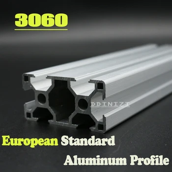 CNC 3D Printer Piese Standard European Anodizat Feroviar Liniar Profil de Aluminiu Extrudare 3060 pentru DIY imprimantă 3D