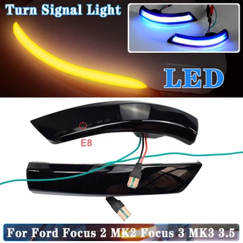 Pentru Ford Focus 2 MK2 Focus 3 MK3 3.5 Pentru Mondeo MK4 Dinamică LED Lumina de Semnalizare Flasher Apa care Curge de Semnalizare Lumină Intermitentă
