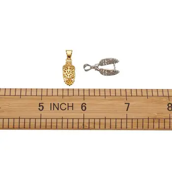 5pcs/culoare Alama spărgător de Gheață și Praf Cautiuni pentru a face bijuterii DIY accesorii conector, 24mm, Pin: 1mm