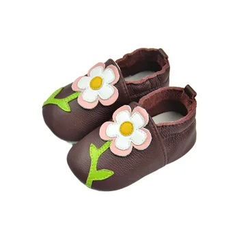 2020 Mini-Dovada Pantofi Pentru Copii Moale Din Piele Copii Băieți Fete Pantofi Pentru Sugari Papuci De Casă 0-6 6-12 12-18 18-24 Prima Pietoni Desene Animate