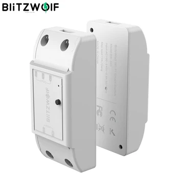 BlitzWolf BW-SS4 de Bază 2200W 10A 1/2 Modul WIFI DIY Acasă Inteligent Modul Comutator de Control de la Distanță Conta în Jos Timer Inteligent de Control de la Distanță