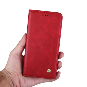 Vintage Piele Flip Cover Pentru Xiaomi Redmi Nota 9 Pro / 9 Pro Max Portofel Caz Cardul De Suport Magnet Coperta De Carte De Lux Casual Fundas