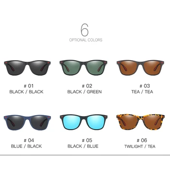 De înaltă Calitate de Cadru Tr90 Polarizat ochelari de Soare Piața de Epocă Ochelari de Soare Brand Celebru de sex Masculin Soare Pahare Polaroid ochelari de Soare pentru Barbati