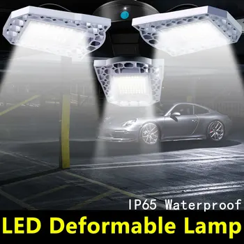 Deformabile Garaj Lumina LED E27 60W 80W 100W Bec LED E26 Lampada LED Lampă Bec 220V 110V Putere Mare Sală Subsol Iluminat