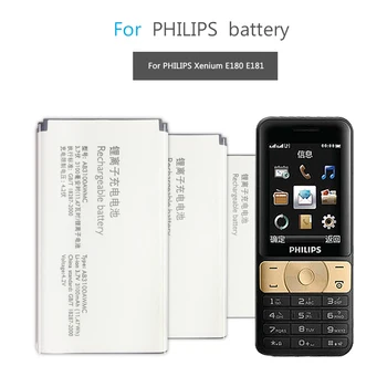 Pentru PHILIPS Xenium E180 E181 CTE180BK de Înlocuire Telefon Mobil Baterie 3100mAh AB3100AWMT AB3100AWMC