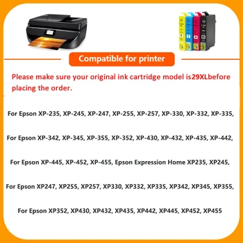29XL Cartușele de Cerneală pentru Epson 29 de Cerneală Compatibile pentru XP-235 XP-245 XP-247 XP-255 XP-342 XP-332 XP-335 XP-345 XP-432 XP-435 XP-442