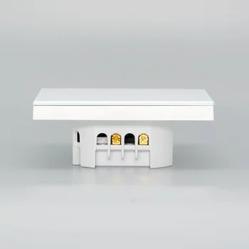 Zigbee Smart Touch Comutator de Lumină Nu Neutru Foc Sârmă Tuya 86 Perete de Sticlă Panoul de comandă UE 1/2/3 Banda de Lucru cu Google Acasa Alexa