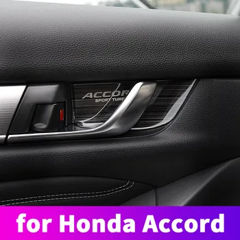 Pentru Honda Accord 10 2018 2019 mânerele ușilor SMD ușă interioară castron protector decorativ din oțel inoxidabil paiete modificarea