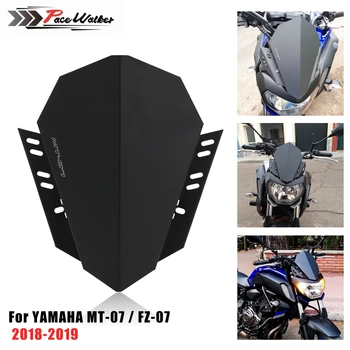 Livrare gratuita Motocicleta Parbriz Parbriz Kit Deflectorul se Potriveste Pentru YAMAHA MT-07 MT 07 2018 2019 MT07 FZ07 FZ-07 FZ 07 2018-19