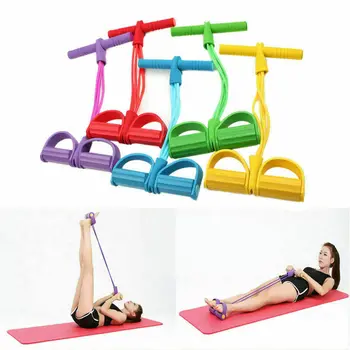 Fitness Guma Benzile de Rezistență Latex Pedala Practicanta Sit-up a Trage Coarda Expander Benzi Elastice echipamente de Yoga Pilates Antrenament
