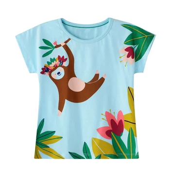 SAILEROAD Topuri Teuri 2-7ani Baieti Camasi Vara Fierbinte Haine pentru Copii Cămăși pentru Copii Îmbrăcăminte pentru Animale Girafa Copii T-Shirt
