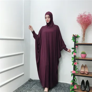 Ramadan Arabe Musulmane Hijab Rochie De Femei Batwing Maneca Rugăciune Tinuta Maxi Abaya Caftan Lung Halat Orientul Mijlociu, Turcia Islamică Ropa
