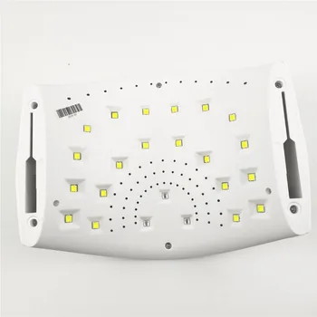 SUNPRO 48W de Unghii Lampa UV Lampa Led Dubla Lumina de Unghii Uscator Profesional de Întărire Toate Tipurile UV Gel de unghii Manichiura Unghii Mașină de