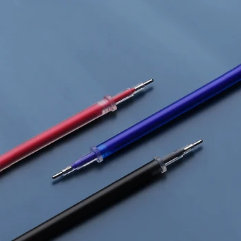 100buc/Set Erasable Pen Refill Lavabil Mâner Tijă Pix cu Gel 0.5 mm Albastru/Negru de Cerneală Pixuri Rod Școală Birou de Scriere Cadou de Papetărie