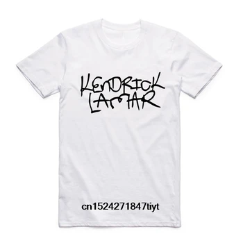 Moda Barbati Kendrick Lamar T-shirt cu Maneci Scurte O-Gât Vara Rapper American de Muzică Temă Cool Top Tee
