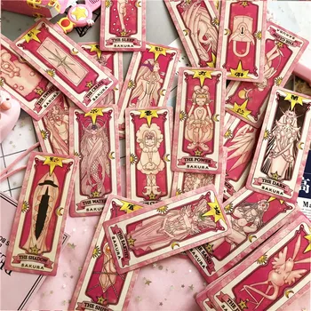 1 set Anime Cardcaptor Sakura Clow Card de cosplay prop KINOMOTO SAKURA Card captor Sakura Cărți de Tarot