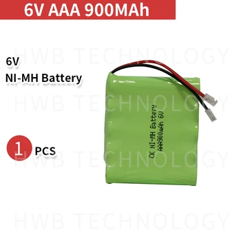 1 BUC/lot Nou Original 6V AAA 800mAh Ni-Mh, Ni-Mh Baterie Reîncărcabilă Cu Dopuri de Transport Gratuit