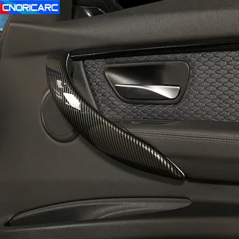 Auto Styling Interior Mânere Uși Rama Decor Capac Ornamental Pentru BMW 3/4 serises F30 F32 3GT F34 Doorkonb Accesorii de Interior