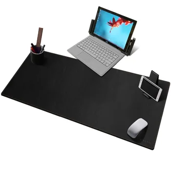 Tampoane de birou Piele Artificiala Laptop Mat cu Toc și Standuri de Telefon, 39.3