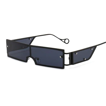 Cool Mici O Bucată Pătrat ochelari de Soare Femei 2020 Epocă Ochelari de Soare pentru Bărbați ochelari de soare Oculos Feminino Lentes Gafas De Sol UV400
