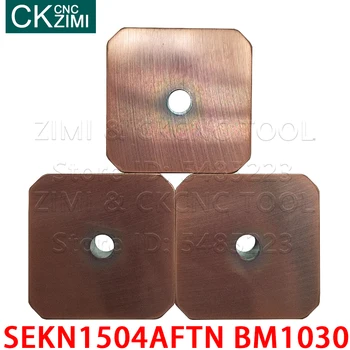 SEKN1504AFTN SEKN 1504 AFTN BM1030 insertii carbură de frezat insertii Unelte CNC Indexabile de Cotitură Insertii de Instrumente pentru oțel inoxidabil