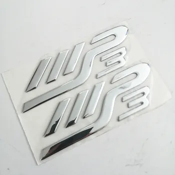 Motocicleta Embleme Logo-uri 3D Motor de Argint Autocolante Pentru PIAGGIO MP3 125 300 400 500 Autocolant Moto Scoote