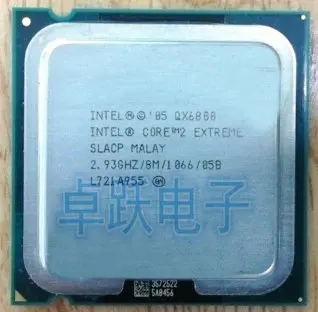 Intel QX6800 qx6800 CPU Procesor Quad-Core(2.93 Ghz /L2=8M/130W) Socket LGA 775 Desktop CPU transport gratuit