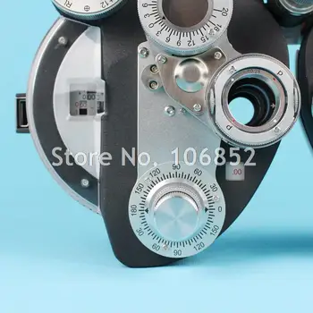 Manual phoropter Optice vedere tester Viziune tester Minus cilindru lentile de culoare Neagra