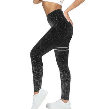 Ștanțare Yoga Pantaloni cu Talie Înaltă Jambiere Sport pentru Fitness Femei Push-Up sala de Sport Colanti Mallas Mujer Deportivas Leggins