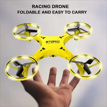 Curse dron RC Elicopter mini Drone de OZN-uri Cu HD 1080P Camera FPV Ceas Gest de Mână Quadcopter Interactive de Inducție jucărie
