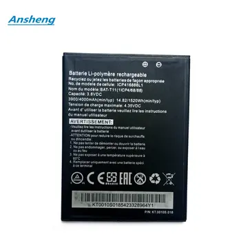 Ansheng de Înaltă Calitate 4000mAh BAT-T11 bateriei pentru Acer Liquid T03 T04 Z630 Z630S Telefon Mobil