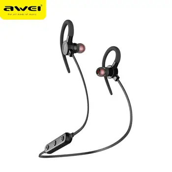 AWEI B925BL Căști fără Fir Bluetooth Headset Sport Stereo Anulare a Zgomotului Earfone fără Fir Receptor Headfone Pavilioane