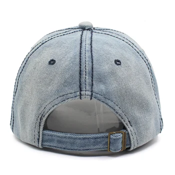 YOUBOME Brand Șapcă de Baseball, Pălării Pentru Bărbați Snapback Capace Casual Femei Vintage Broderie Casquette Os Blugi Denim Tata Pălărie Capace