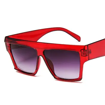 WOENFEL Pătrat de Moda ochelari de Soare pentru Femei Brand de Lux Ochelari de Soare Barbati Designer de Epocă Clasic Supradimensionat Mare Cadru Travle Ochelari