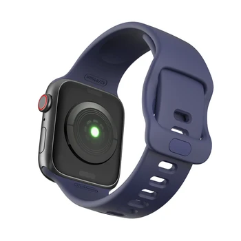 Sport Banda de Silicon pentru Apple Watch SE 6 5 4 40mm 44mm Seria 3 2 1 38mm 42mm Smartwatch-ul iwatch Curea Barbati Femei pe Încheietura Curea.