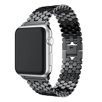 Curea din otel inoxidabil pentru Apple Watch Benzi 42mm 44mm Seria 6 5 4 3 2 1 Brățară pentru iwatch SE trupă 38mm 40 mm Bratara