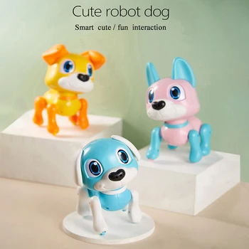 Gest Inteligent Senzor-Câine De Companie Catelus Interactiv Robot De Jucărie Pentru Copii, Cadouri De Ziua De Nastere Animal De Jucărie