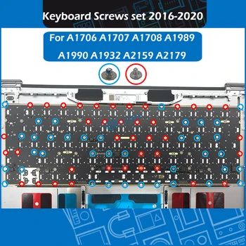40set/Lot Pentru Macbook A1706 A1707 A1708 A1989 A1990 A1932 A2159 A2179 Keyboard set de șuruburi Șuruburi de Înlocuire 4000pcs