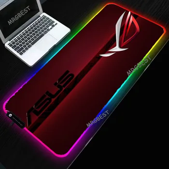 MRG RGB Mouse Pad LED Republic of Gamers Calculator Tastatura Laptop Red Mouse Pad rezistent la apa plin de culoare de Jocuri de Masă Pad