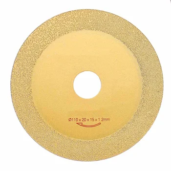DANIU 100/110mm Diamant pânză de Ferăstrău Circular cu Carburi de Siliciu Circular Disc de Tăiere Pentru Marmura Ceramica Rotativ cu Discuri de Diamant