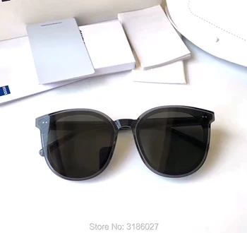 2020-coreean SOLO marca Steaua Populare ochelari de Soare pentru Femei de Moda Cadru Rotund ochelari de Soare pentru Bărbați ochelari de Soare Blând Pachet de Lux