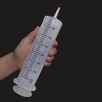 Seringă din Plastic de 200 ml 500 ml Medicale Mari Seringa Mare Seringi 250 ml de Unică folosință Alimentarea de Admisie a Pompei de Ulei Hidroponice de Măsurare