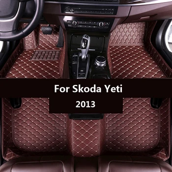 Auto covorase pentru Skoda Yeti 2013 auto Personalizate picior Tampoane de automobile covor de acoperire