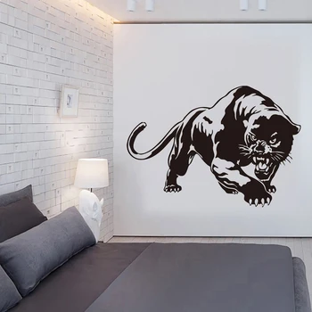 Creative Leopard Sălbatic Animal Autocolant Perete Tigru Perete Decal Artă Murală Decor Acasă vinil PH237
