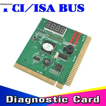 2016 New Sosire PCI si ISA Bus Placa de baza Tester de Diagnosticare Display 4 Cifre Calculator PC Depanare Post Card Analizor de en-Gros