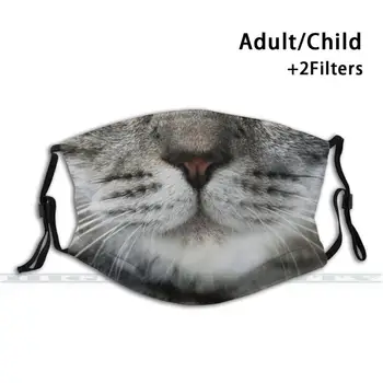 Pisica Masca de Imprimare 3d Reutilizabile Gura Masca Filtru Lavabil Anti Praf Masca de Fata Masca de Fata Pisica Masca de Fata Masca Pisica